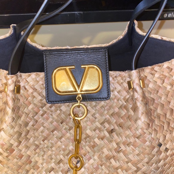 Valentino Bags Valentino Straw Beach Bag Poshmark